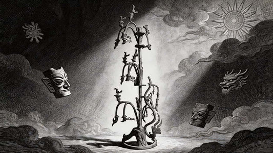 Sanxingdui Bronze Sacred Tree: A Divine Path Connecting the Cosmos and the Human Realm